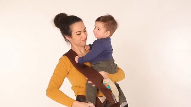 Ерго рюкзак Love & Carry DLIGHT позиція на бедрі інструкція смотреть онлайн