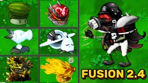 PVZ Fusion 2.4 Испытание: Новые Растения Фьюжн против Ультимативного Чёрного Шутера – Кто Победит?