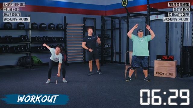 15 Minute Fun & Quick FULL BODY At Home CrossFit Workout (no equipment needed) смотреть онлайн