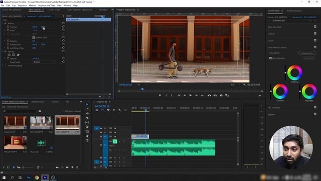 Match Cut Editing | Premiere Pro TUTORIAL смотреть онлайн