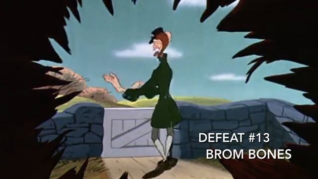 Defeated Villain #13 - Brom Bones (The Adventures Of Ichabod & Mr. Toad) смотреть онлайн