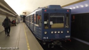 «Очень необычный Номерной»  Метропоезд 81-540.1/541.1 (Боинг) (№10221 - №10222)