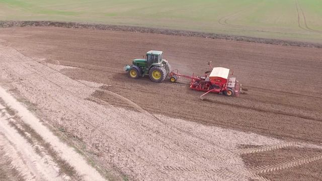 #DJI и #JOHNDEERE и #Väderstad посевная озимой пшеницы смотреть онлайн
