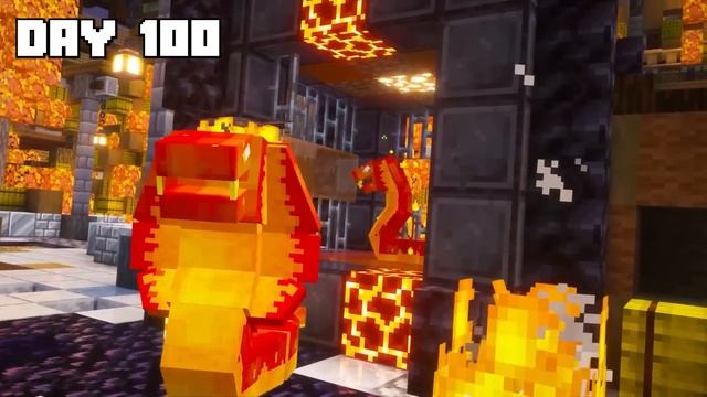 I Survived 1000 Days as a LAVA SERPENT in HARDCORE Minecraft! (Full Story) смотреть онлайн