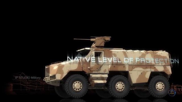 Бронемашина TITUS - тактический транспортёр пехоты класса MRAP.