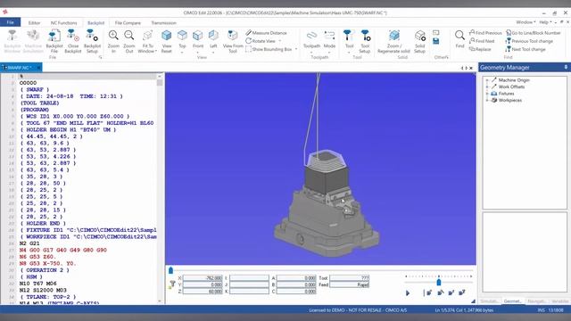 Scanning in CIMCO Edit 2022 смотреть онлайн
