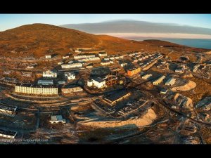 Валькумей город - призрак.