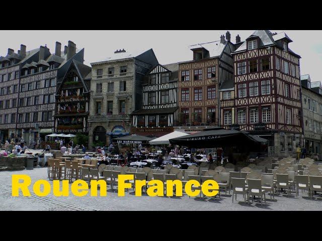 Walk Around Rouen France.