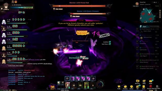 SoulWorker EU - Lily Primal Raid (Core) смотреть онлайн