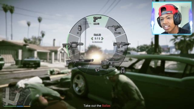 GTA 5 GANG LIFE MOD #6 - FAMILIES ATTACKS BALLERS!! (GTA 5 MODS) смотреть онлайн