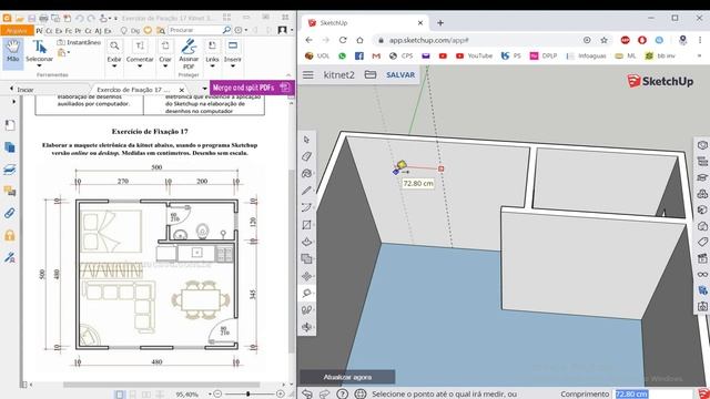 MiniCurso Sketchup Online (1/3) смотреть онлайн