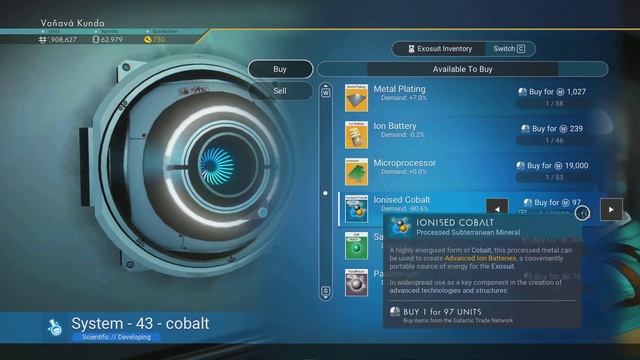 No Man's Sky - CZ Gameplay - Jak získat snadno a rychle neomezeně Units 2 - Verze s Ionised Cobalt смотреть онлайн