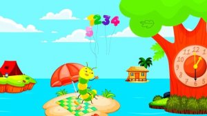 Синий трактор Песенки для детей Машинки учат считать