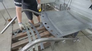 Сборка крыши мини погрузчика из кит комплекта