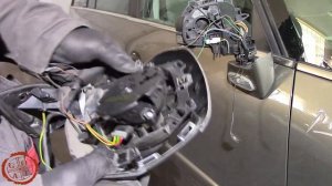 Citroen c4 picasso mirror removal ( 雪铁龙C4毕加索后视镜拆装）