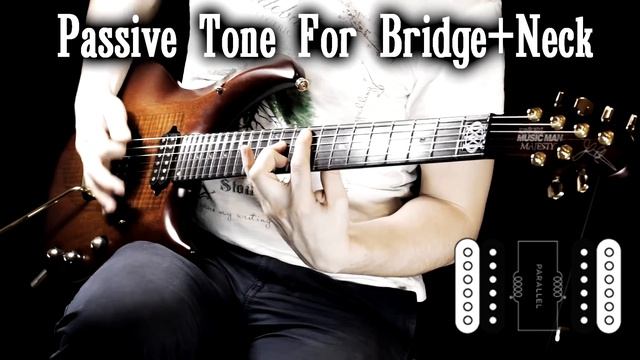 Ernie Ball Music Man Majesty Artisan Marrone (Playthrough By Vladimir Pisarchukovsky)