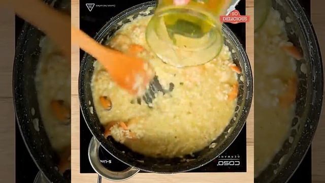 Creamy Seafood Risotto смотреть онлайн