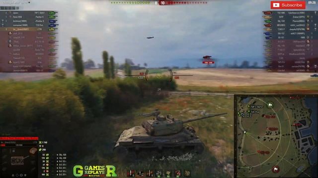 World of Tanks LTTB Replay - 8 Kills 4.3K DMG(Patch 1.6.1) смотреть онлайн