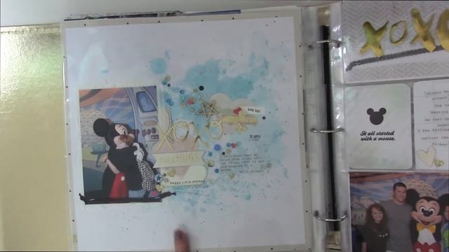 Disney 12x12 Album Flip Though!! смотреть онлайн