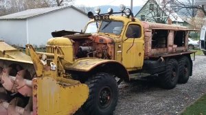 Мощь! Нашли ЗИЛ 1959 года с танковым двигателем!