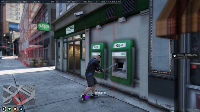 DHS-ATM Robbery | QBCore Script | 3 Ways To Rob an ATM! смотреть онлайн