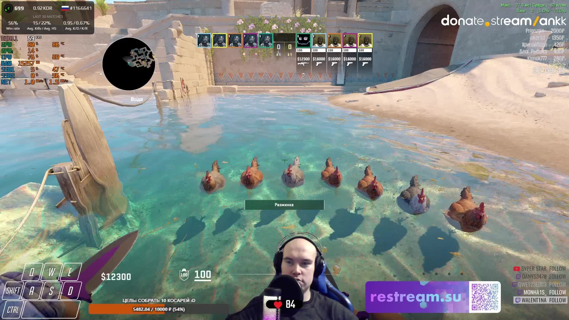 UnluckyStream288 FACEIT | Restream.su