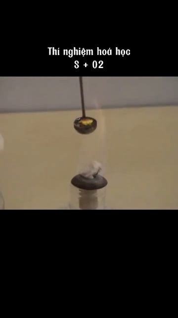 Thí nghiệm hoá học: S + O2 смотреть онлайн