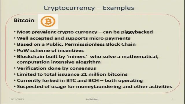 Lec 05: Crypto Currencies смотреть онлайн