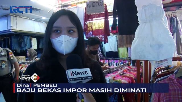 Meski Dilarang Pemerintah, Baju Bekas Impor Masih Diminati Pembeli #SeputariNewsPagi 21/03 смотреть онлайн