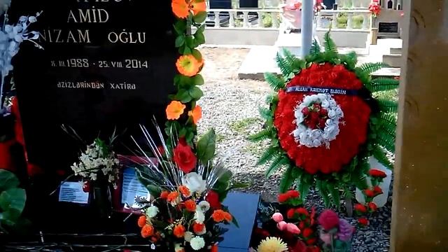 ALLAH REHMET ELESiN,(SEHiD)AMiD iSMAYILOVUN MEZARI смотреть онлайн