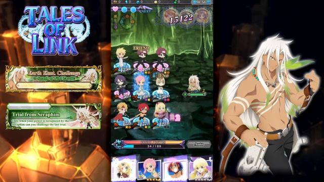 [Tales of Link] Earth Element Challenge - VS Zaveid (Goddess Mode) смотреть онлайн