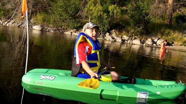Pelican Solo Kids Kayak Review from a kids perspective смотреть онлайн