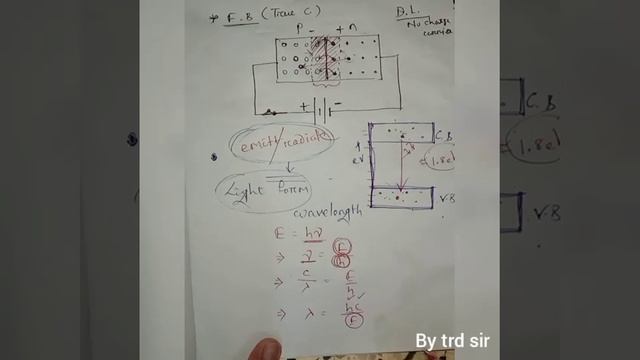 LED || Light Emitting Diode || Application of diode by trd sir смотреть онлайн
