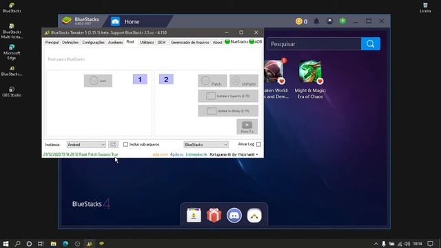 Como fazer root no bluestacks 4 смотреть онлайн