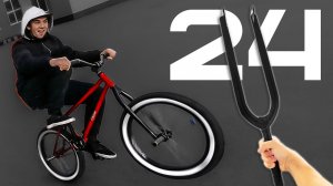 Поставил ВИЛКУ от MTB на BMX! Что будет c велосипедом?