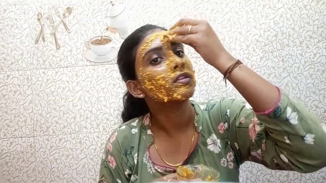 Papaya facial -Tamil (for skin brightening ) смотреть онлайн