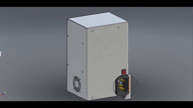 Previewing 3D Design of a ELECTRIC PANEL BOX, #SolidEdge, #Solidworks, #Catia, #Creo, #3dRenderings смотреть онлайн