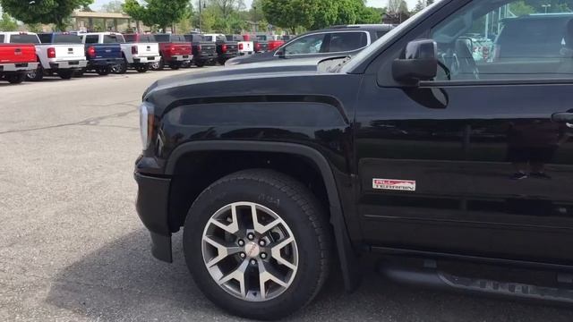 2018 GMC Sierra 1500 4WD Double Cab SLT All Terrain Edition Black Oshawa ON Stock #181228 смотреть онлайн