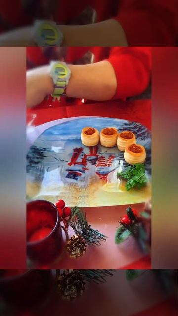 Корзиночки с красной икрой 😍 смотреть онлайн