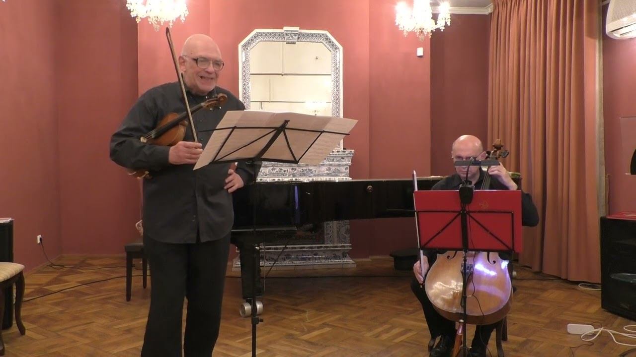 И.С Бах. В.А Моцарт Дуэты для скрипки и виолончели. смотреть онлайн