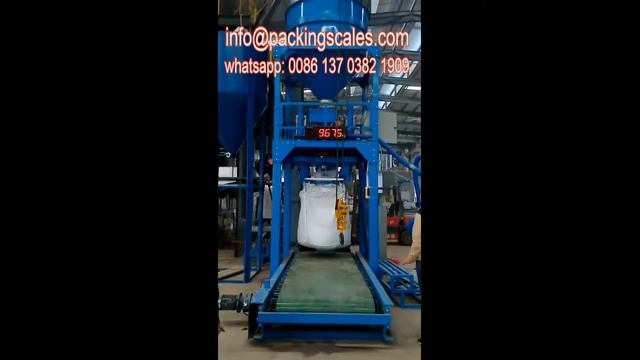 1 ton jumbo bag automatic cement packing machine смотреть онлайн