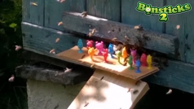 Бонстики 2. Испытание. В гостях у пчел. Bonsticks and bees. Test for bonsticks. смотреть онлайн