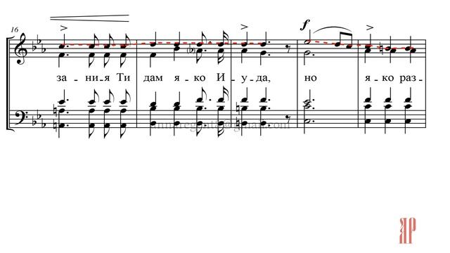 ВЕЧЕРИ ТВОЕЯ, А.Ф. Львов - Сопрановая партия смотреть онлайн