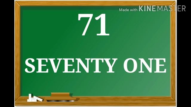 Number Names With Spelling 61 to 80 l Easy Math l English Numbers смотреть онлайн