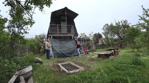 ВЛОГ : САРАЙ ОКОНЧАТЕЛЬНО ГОТОВ / МЫ УСТАЛИ / ДОСТАВКА  С ЛЕРУА