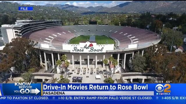 Rose Bowl To Host Drive-In Movies Through August смотреть онлайн