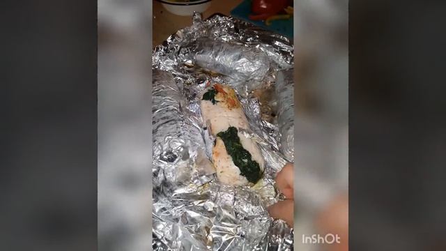 Куриные рулетики/Вкусный ужин/Овощи 🤗 смотреть онлайн