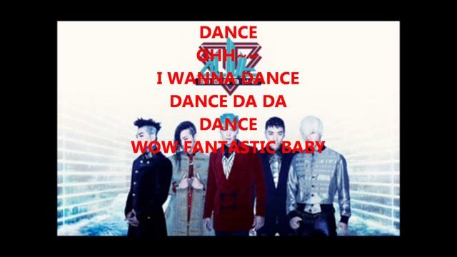 BigBang Fantastic Baby Karaoke Easy Lyrics