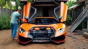 МУЖЧИНА ПОСТРОИЛ ЛАМБОРГИНИ СВОИМИ РУКАМИ.