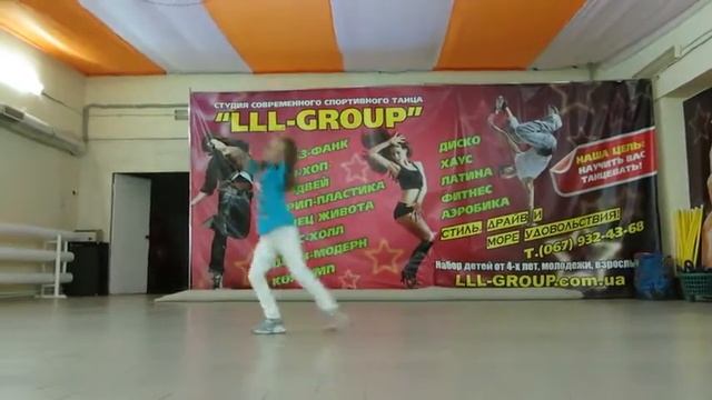 Настя Большая "Монстр-дэнс-шоу". "LLL-Group" 09.10.15. смотреть онлайн